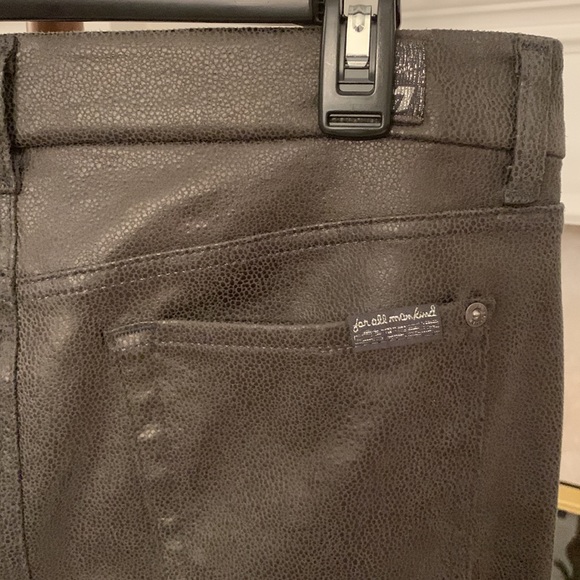 NWT FOR ALL MANKIND SLIM PANTS/ LEGGINGS, sz. 31 - Picture 4 of 13